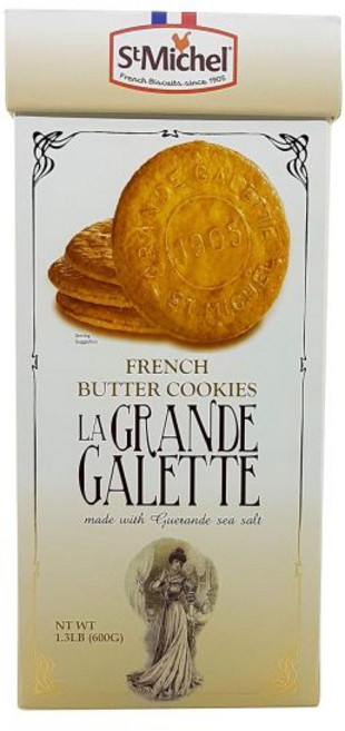 St Michel 버터 쿠키 생 미셸 라 그랑드 갈레트 프랑스 1.3파운드, 600g, 1개