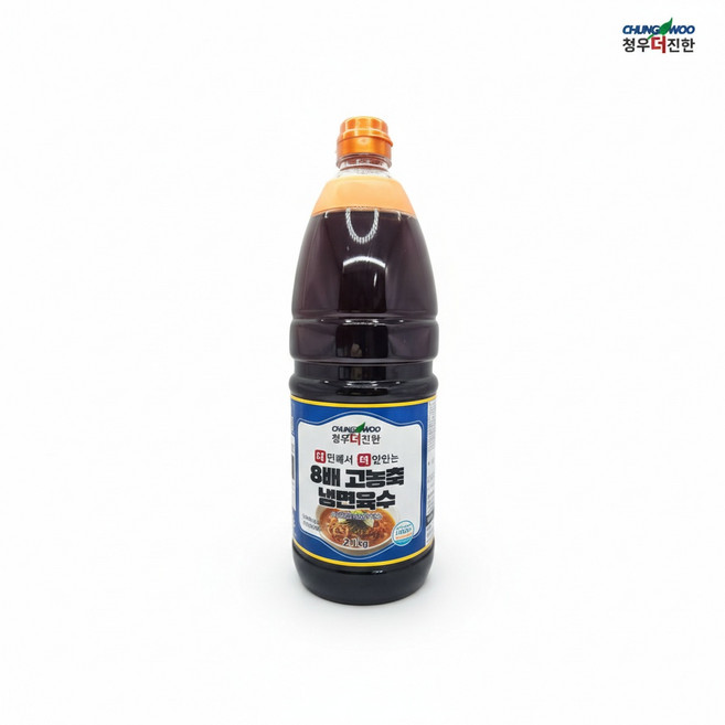 청우 더진한 고농축 냉면육수 2.1kg (8배농축) 냉면육수, 1개