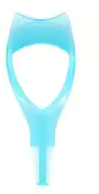 속눈썹 경기자 가드 IN 도구가 템플릿 홀더 도구 보조 케이스 어플리케이터 마스카라 눈썹 아이라이너 그리기, 색상: 2. 1PC-Blue, 1개