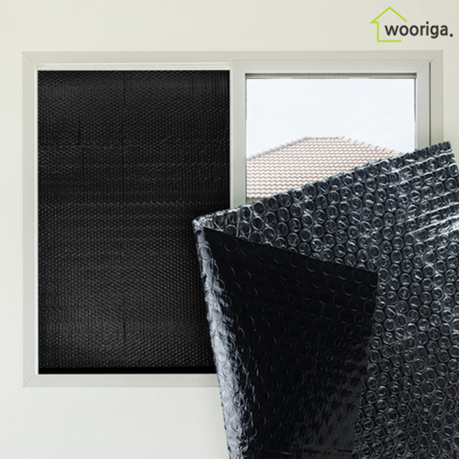 암막 창문 3중 뽁뽁이 방한 단열재 에어캡 창문단열, 1개