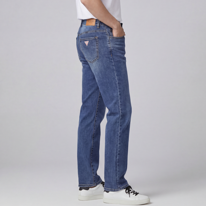 게스 청바지 남성 스판 일자 스트레이트 핏 매장 정품