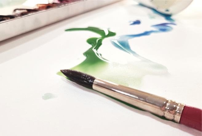 화홍 771R (환붓) /1호/2호/4호/6호/8호/10호/12호/14호/16호/18호 수채화붓 / 전문가용 미술붓, 화홍 771(환붓) 수채화붓, 12호