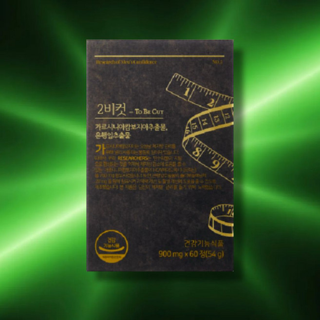 2BCUT 투비컷 가르시니아 은행잎추출물, 60정, 6개