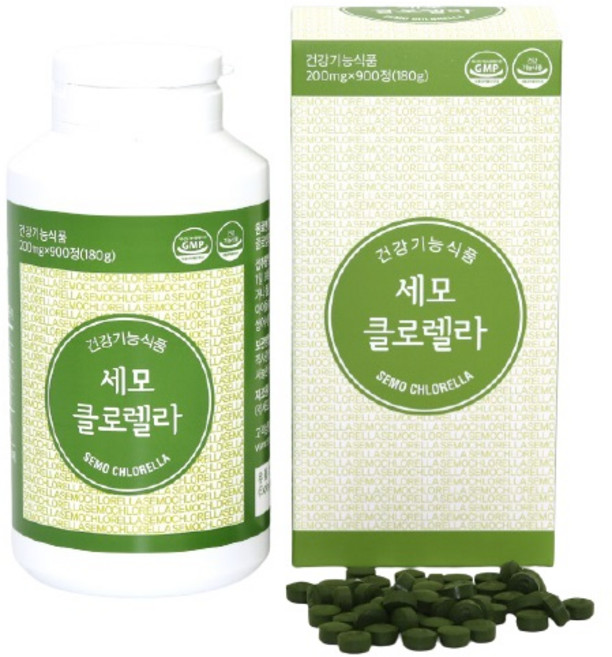세모 클로렐라 900정 + 사은품 증정, 180g, 1개