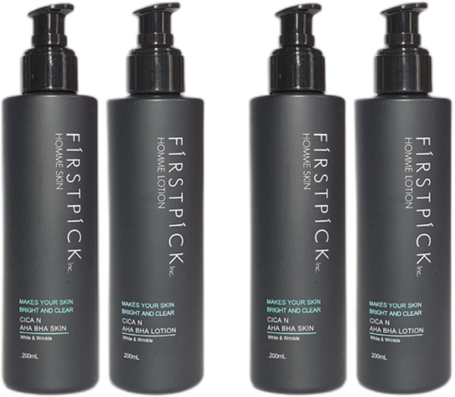 퍼스트픽 시카 남성 스킨 로션 총 화장품 개기름 모공속 각질제거 AHA BHA 아하바하크림, 1개, 800ml