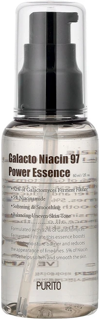 Purito 갈락토 나이아신 97 파워 에센스 60ml(2fl oz) Purito (퓨리토), 60ml, 1개 - 쿠팡