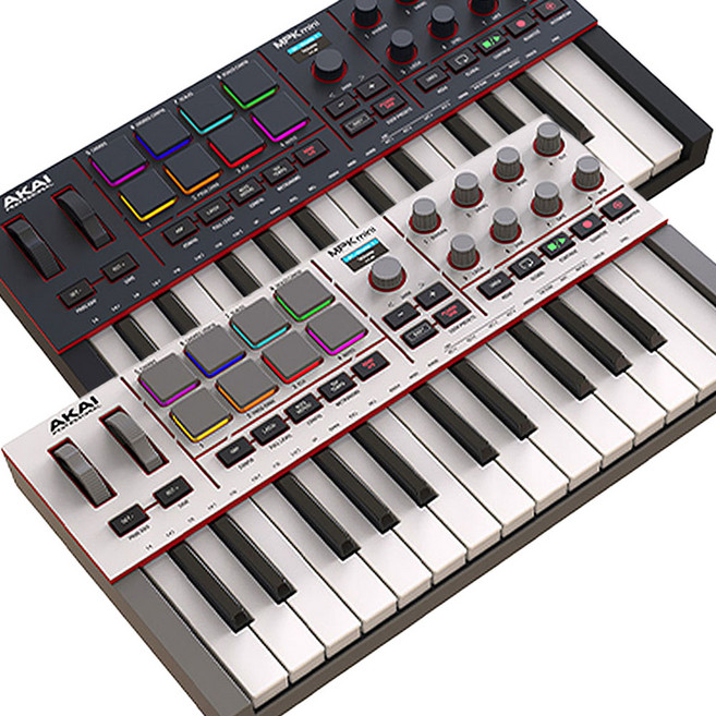AKAI MPK Mini MK4 Gray 아카이 USB 미니 키보드(그레이), 1개