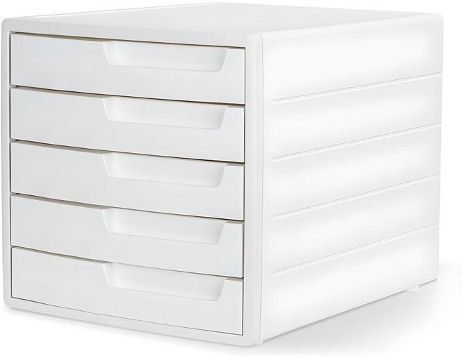 프랑코홈 오피스 서류함, 화이트, 5단