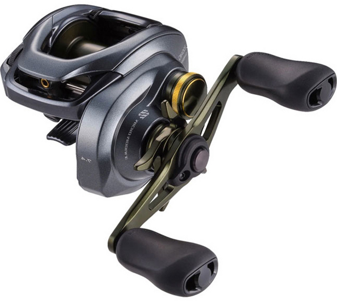 시마노 큐라도 좌핸들 낚시릴, DC 201XG 좌핸들, 혼합색상