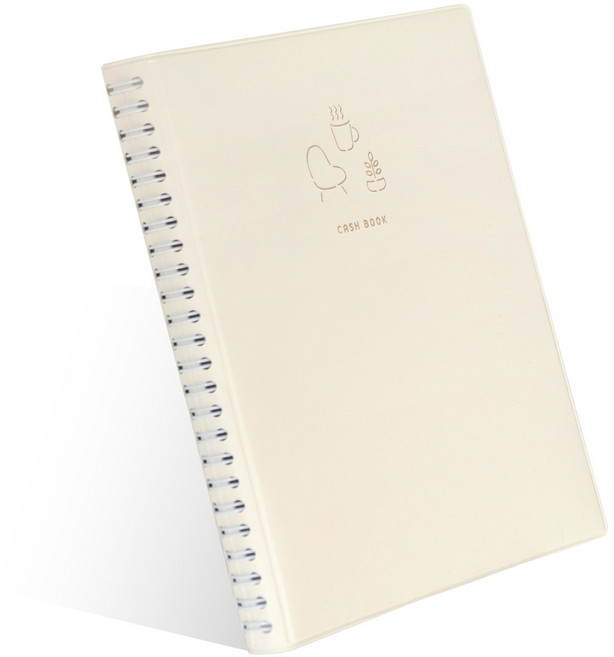 인디고 생활의 온도 만년형 가계부, 크림, 1개