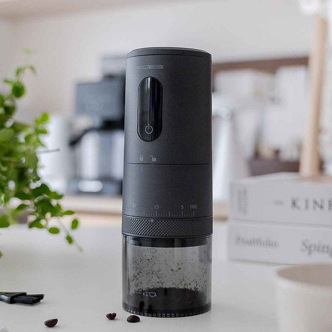 코지스 휴대용 커피그라인더 자동 가정용 원두분쇄기, 1개