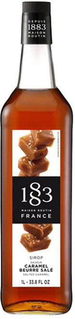 1883루틴 솔티드 카라멜향 시럽, 3개, 1L