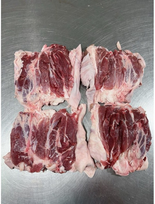 (한마음 미트) 국내산 한돈 쫄깃한껍질 덩어리 미사태 쫄데기 수육 찌개 장조림용 1KG이상 2KG이상 5kg이상 (냉동) 당일발송, 1개, 5kg