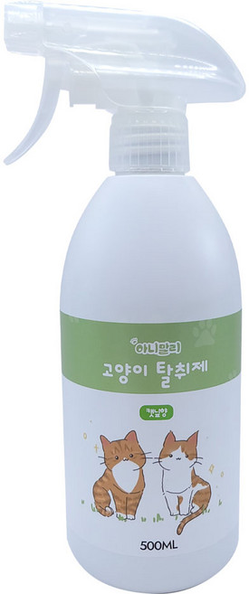 아니말리 고양이탈취제 캣닢향 화장실 모래 냄새제거, 1개, 500ml