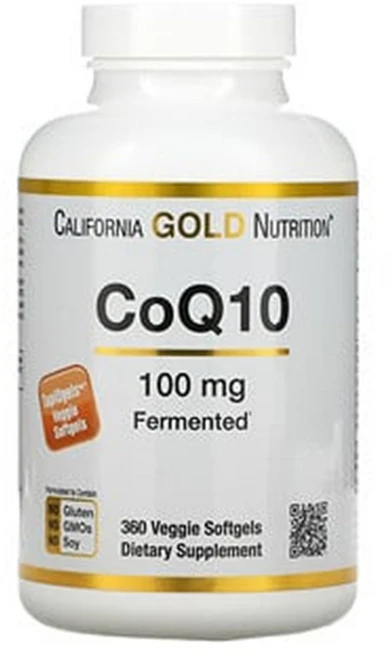 California Gold Nutrition 캘리포니아 골드 뉴트리션 코큐텐 100mg 베지소프트젤 360정 CoQ10, 1개 - 쿠팡