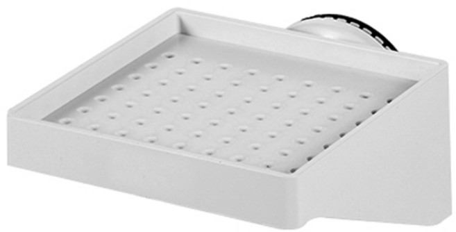 메이저유통 스네일픽스 다용도 선반 초강력 흡착 사각선반 - S자 고리포함, 1개