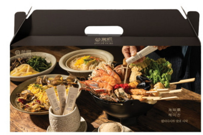 만찬 초간편 멸치다시마 육수분말스틱 해미찬 선물세트 (4박스입), 1개