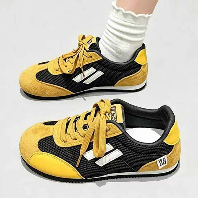 Modern Fashion 여성 캐주얼 메시 스니커즈 컬러 운동화 D48