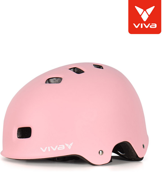 [Viva] 비바 어반 베이직 아동 헬멧, 핑크, 1개