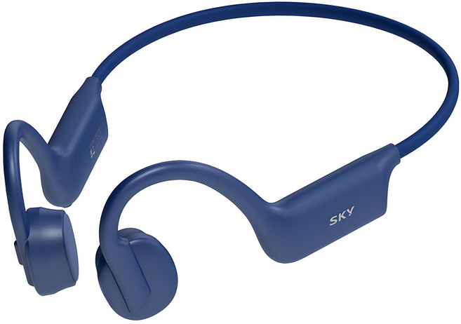 SKY 핏 바이브 골전도 블루투스 5.4 무선 헤드셋 SKY-VB20 스틸 네이비 5시간
