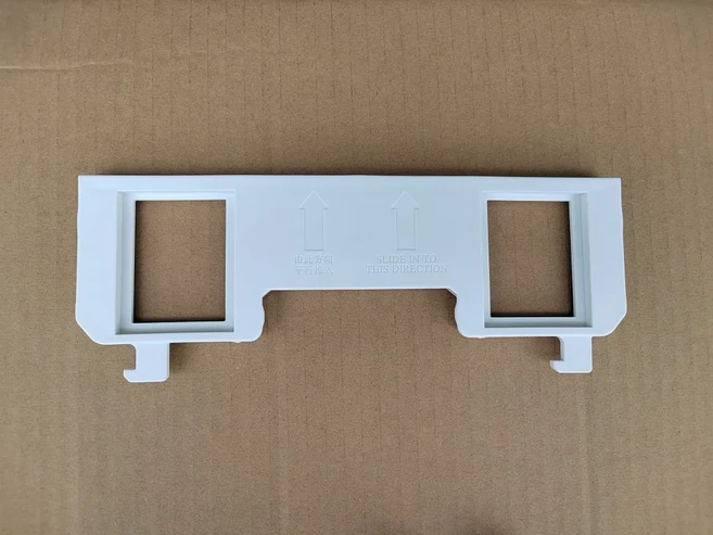 Zhimi 스마트 변기 커버 2S 따뜻한 공기 버전 ZNMTG09ZM 나사 베이스 베이스 플레이트 고정 플레이트에 적, 03 base