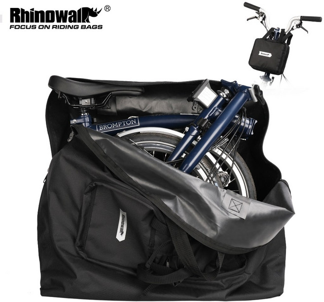 Rhinowalk 14-16吋小折專用加厚攜車袋 可固定車頭款, 1個, RF163攜車袋