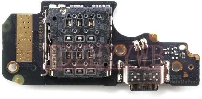 휴대폰수리 RED NOTE 2 PRO 4G 하단 이어폰 라우드 스피커 POWER LOGIC 볼륨 LCD 마더 보드 플렉스 케이블, 02 2 PRO 4G USB BOARD