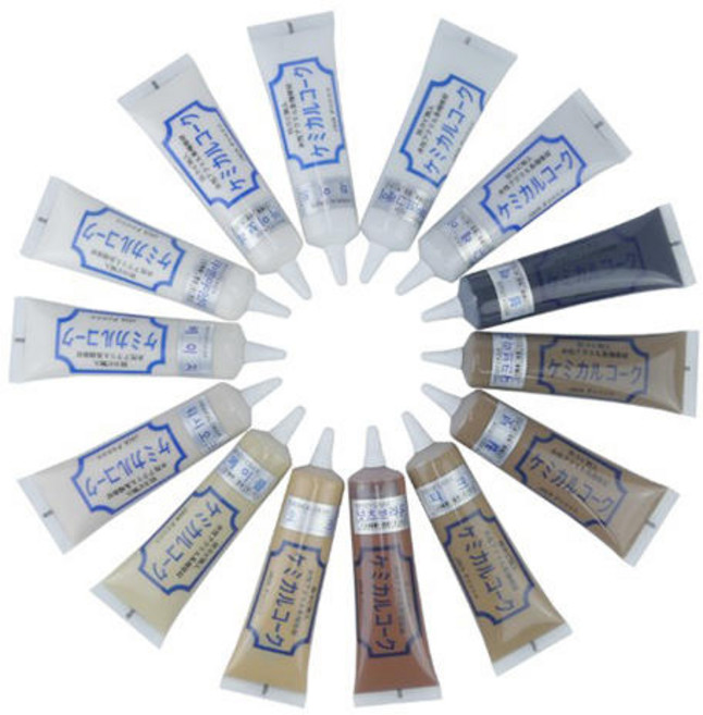 케미컬코크 50g (15색상 택1) 마루바닥보수 가구 몰딩 틈새 찍힘 메꿈제 튜브형 메꾸미 우디코크, 화이트, 1개