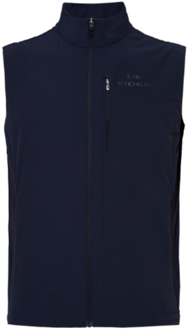 아이더(EIDER) 남성 여름 아이스 냉감소재 조끼 통기성 흡한속건 우수 밑단스트링 등산 스포츠 캠핑 아웃도어 DMM25611 온더락 쉐도우 a 경량 베스트 Z6