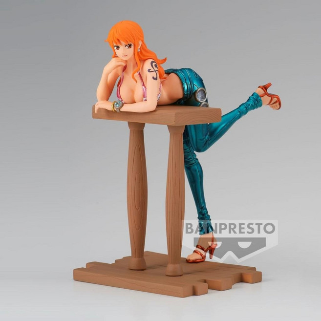 Banpresto 航海王 娜美 電鍍版 公仔景品模型, 1個