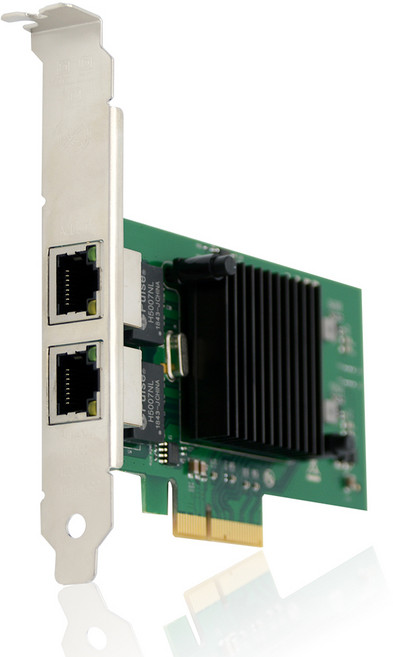 NEXT-462DCP EX 2포트 PCI-E 기가비트 랜카드 슬림LP지원, 1개