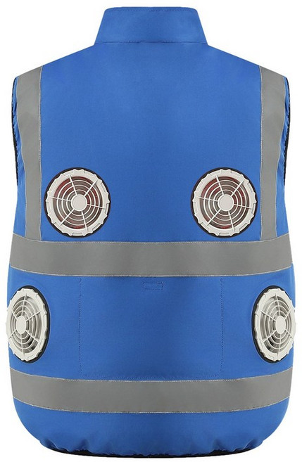 조끼선풍기 여름작업복 냉조끼 바람 작업 냉풍조끼 팬조끼