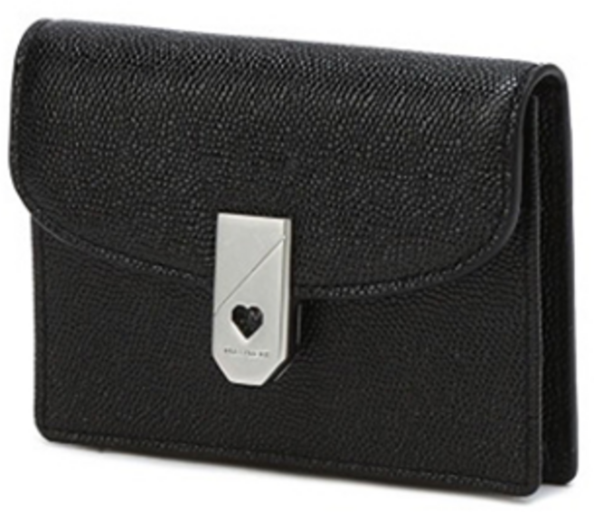 질스튜어트 HEART 가죽 명함 카드지갑