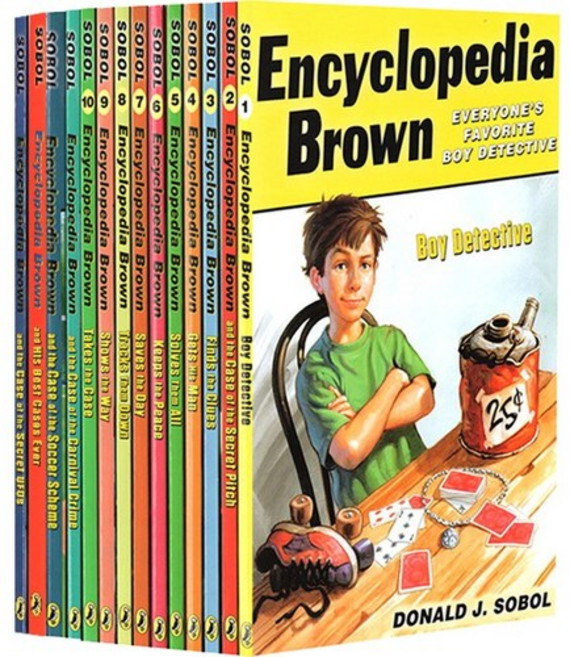 영어원서 Encyclopedia Brown 14권 과학탐정 브라운 챕터북 AR4점대