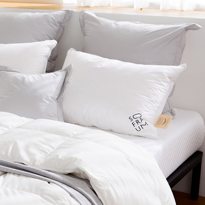 [소프라움앤] 사르르 구스 베개솜 50*70(이중구조), 1개, 화이트, 1개