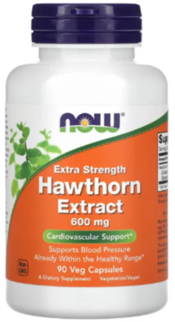 나우푸드 엑스트라 스트렝스 산사나무 추출물 600mg 90베지캡슐, 1개, 90정 - 쿠팡