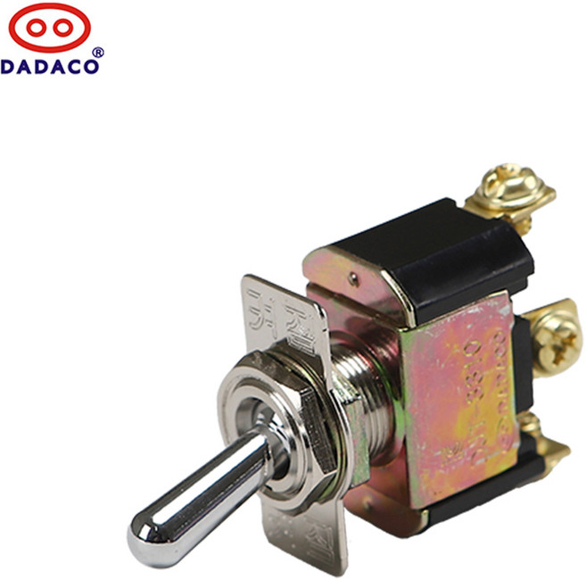 참조명 매입형 토글스위치 3단 ON-OFF-ON DJT 3310C 볼트식 125V 10A, 1개