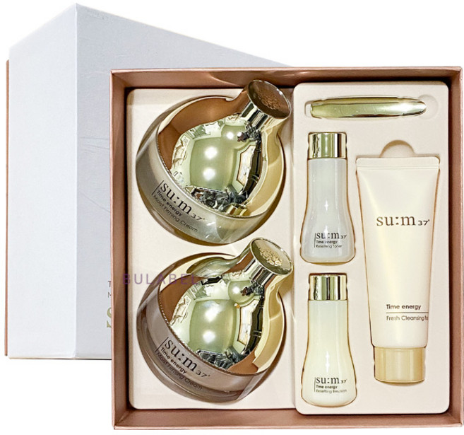 숨37도 타임 에너지 모이스트 퍼밍 크림 기획세트, 1개, 130ml