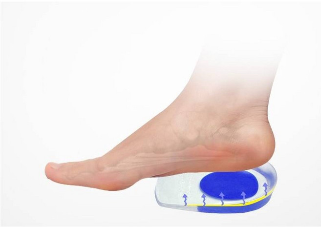 뒤꿈치 실리콘 깔창