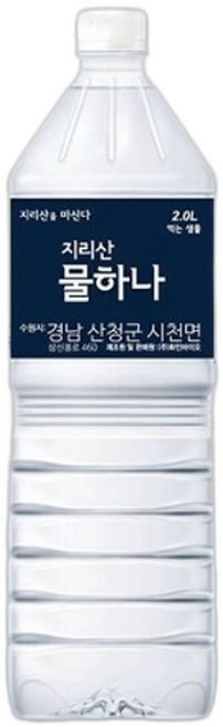 이푸른 지리산 물하나 생수, 2L, 24개