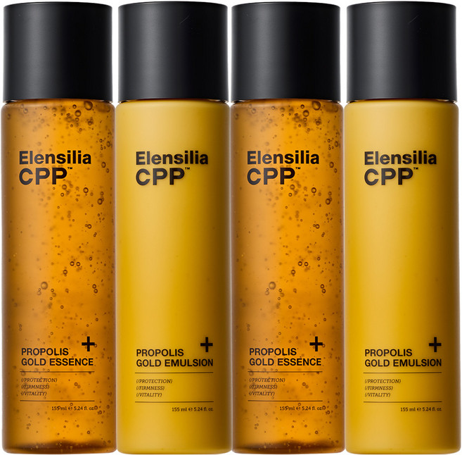 엘렌실라 씨피피 프로폴리스 골드 에센스1개 + 에멀전1개 기초세트, 엘렌실라 CPP 프로폴리스 골드 에센스2개에멀전2개 기, 2세트