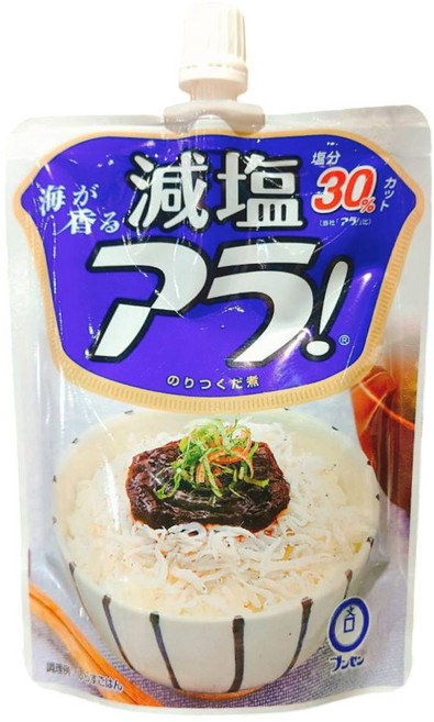 BUNSEN 減鹽30% 海苔醬便利包 122公克, 1個, 122g