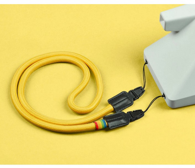 Polaroid Color i-Type 彩色白邊 拍立得底片, 1個, 弧形相機背-黃, Color i-Type, 弧形相機背-黃