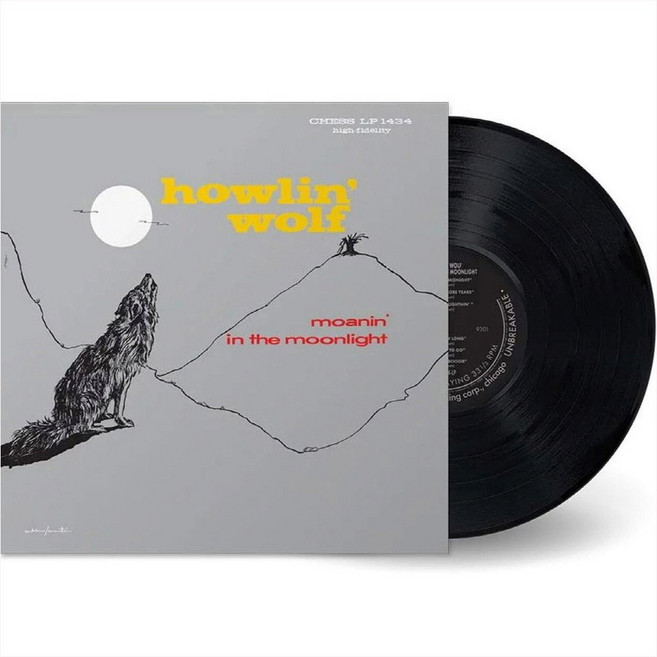 (수입LP) Howlin Wolf - Moanin In The Moonlight (Chess 75 Series) (180g MONO) (Gatefold)