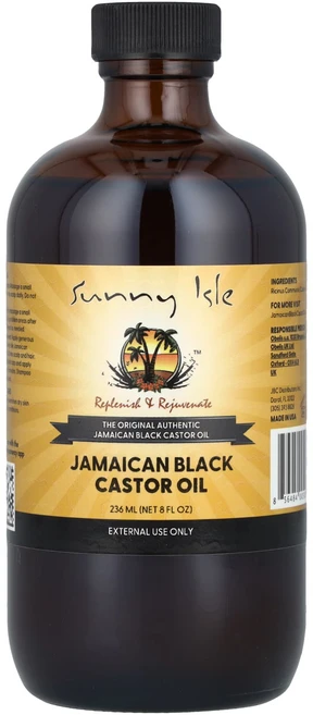Sunny Isle 자메이카 블랙 캐스터오일 236ml(8fl oz), SunnyIsle자메이카블랙캐스터오일236ml8floz, 1개, 236ml - 쿠팡