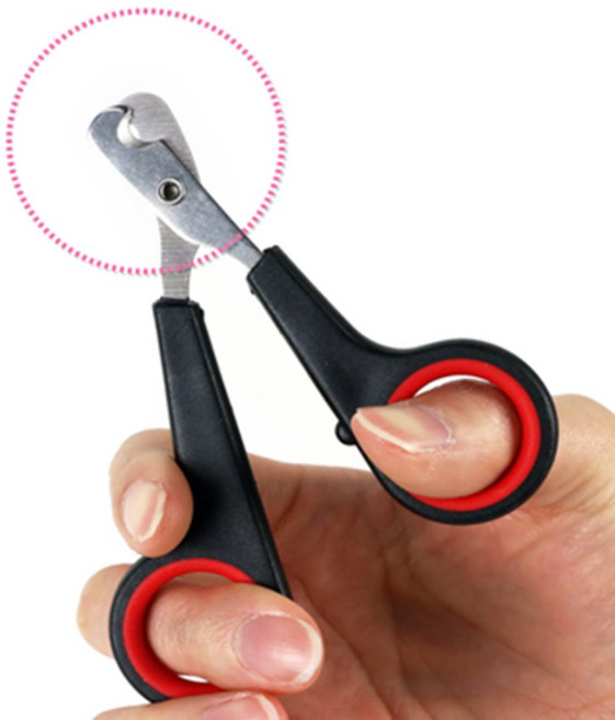 로빈샵 고양이 발톱깎이 고양이발톱가위, 화이트