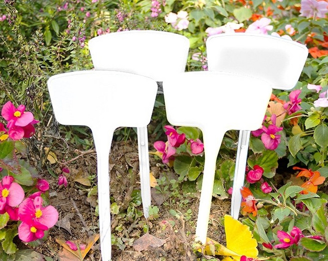 화분 이름표 식물 네임택 대형 가든픽 꽂이식 화단 팻말, 2.중대형