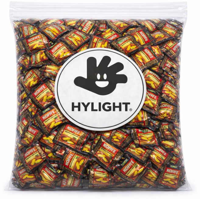 하이라이트 트릭시 카페라떼 커피 사탕 캔디 탕비실 차량 간식, 110개, 5g