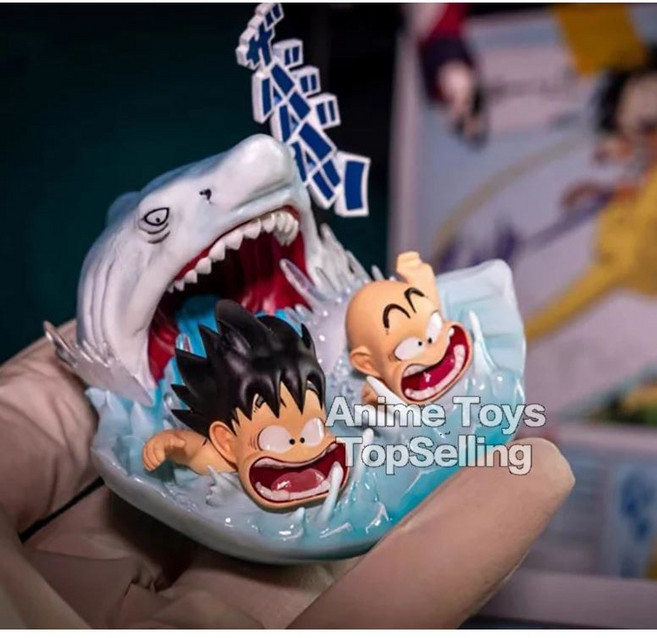 9cm 드래곤볼 손오공과 크리링 피규어, 1개