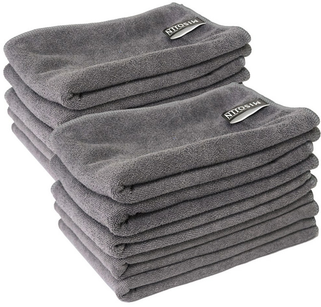 미소진몰 에이스 크리너 극세사 손걸레 40x55, 10개